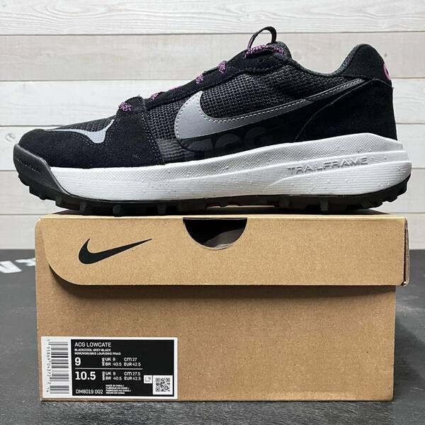 27cm NIKE ACG LOWCATE DM8019-002 BLACK PINK ナイキ エーシージー ローケート ブラック ピンク OUTDOOR アウトドア