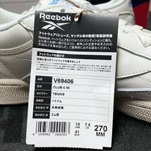 メンズ 26.5cm REEBOK CLUB 85 VINTAGE STYLE V69406 リーボック クラブ ヴィンテージ スタイル_画像5