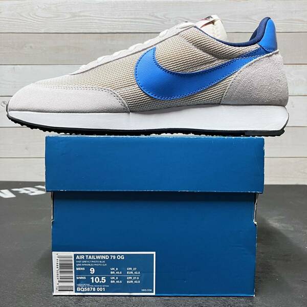 27cm NIKE AIR TAILWIND 79 OG BQ5878-001 ナイキ エア テイルウィンド オリジナル