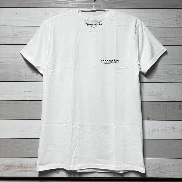 SIZE M TOM SACKS WHITE TEE SHIRT 2021 トム サックス ホワイト Tシャツ 02