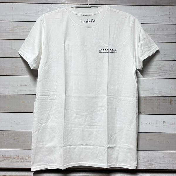 SIZE L TOM SACKS WHITE TEE SHIRT 2021 トム サックス ホワイト Tシャツ 01