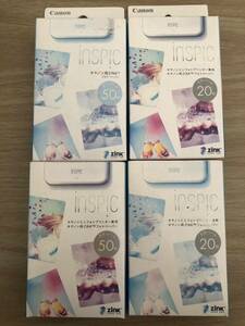  Canon iNSPiC in Spick ZINK photo paper 20 sheets 50 sheets 