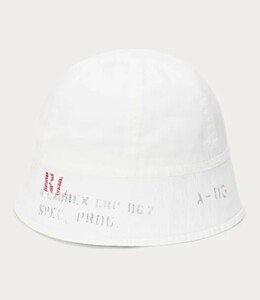 2024春夏最新!! 直営　日本未発売　Polo Ralph Lauren ラルフローレン Twill Graphic Bucket Hat　本物をお届けします！希少レア！