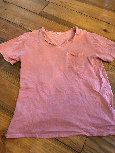 FUCT Tシャツ 半袖Tシャツ　ポケットT サーファー　ピンク