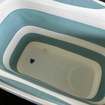 ポータブルバスタブ 持ち運び バスタブ 折りたたみ お風呂 浴槽 簡易 家庭用 _画像4