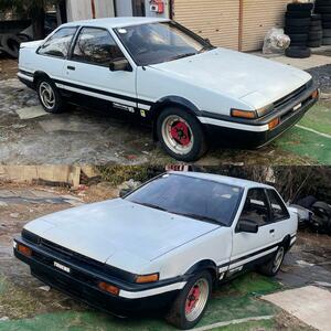 昭和60年 スプリンター トレノ 　クーペ AE86 ソレックス エンジン載せ替え 書類付き　