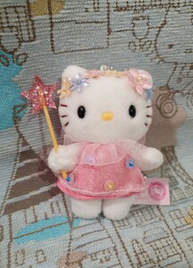 2000 Fairy kitty フェアリー 花 キティちゃん ボールチェーンマスコット ぬいぐるみ