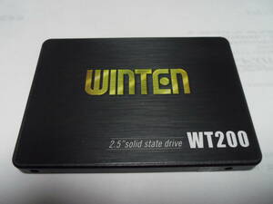 即決！ WINTEN SSD WT200 256GB SATA3 2.5inch たった16時間！