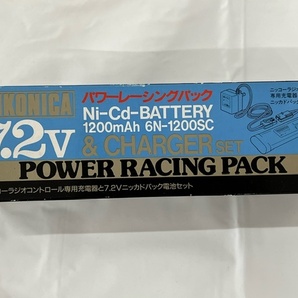 【菊水-9563】NICONICA パワーレーシングパック ニッコーラジオコントロール専用充電器 7.2V ニッカドパック電池セット 動作未確認 /(S)の画像8