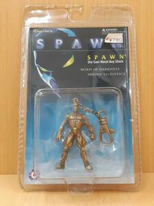 [ Kikusui -9655] unopened goods /SPAWN/ die-cast / metal key chain / Spawn / key holder / figure (yu)