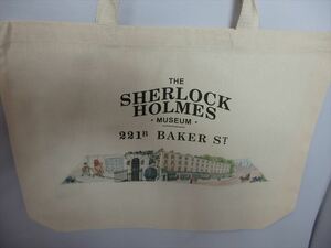 * new goods unused * Sherlock Holmes tote bag ( Sherlock Holmes museum (Sherlock Holmes Museum))( London )LA23