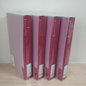 ナカバヤシ ポケットアルバム 超透明 3段 L判312枚収納 ピンク