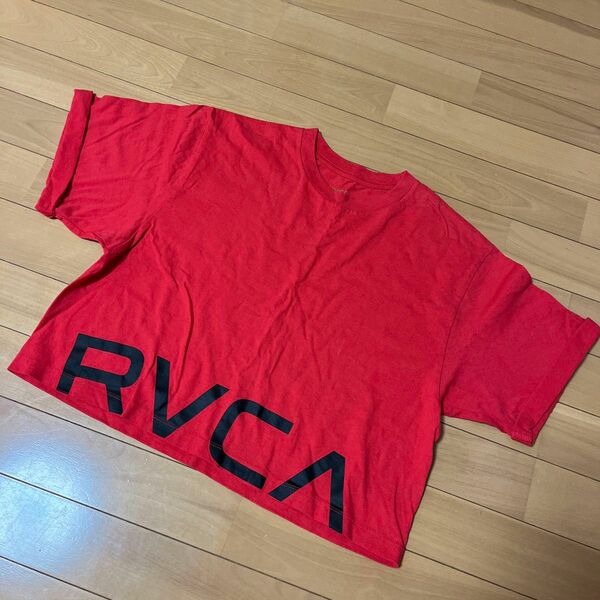 RVCA ショート丈半袖T S