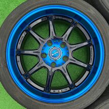 56、RAYS グラムライツ 57Gainer PCD114.3 5H 17×7J OFF+50 TOYO DRB 215/45R17 2016年製　4本セット_画像4