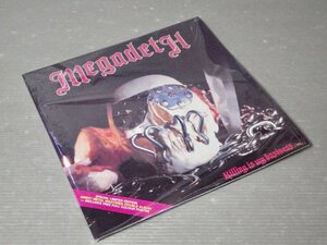 1円～！【LP/レコード】メガデス/MEGADETH『killing is my business…』〈2枚組〉封入ポスター付き/輸入盤◆スラッシュメタル