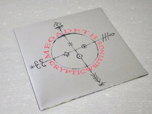 1円～！【LP/レコード】メガデス/MEGADETH『CRYPTIC WRITINGS』輸入盤◆スラッシュメタル