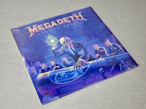 1円～！【LP/レコード】メガデス/MEGADETH『RUST IN PEACE』輸入盤◆スラッシュメタル