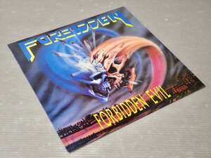 1円～！【LP/レコード】FORBIDDEN / フォビドゥン『FORBIDDEN EVIL』輸入盤/FLAG 27◆スラッシュメタル