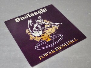 1円～！【LP/レコード】ONSLAUGHT / オンスロート『POWER FROM HELL』輸入盤◆スラッシュメタル