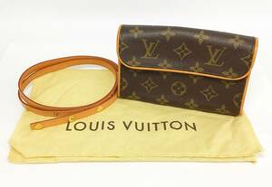 直営店購入 LOUIS VUITTON 2WAY モノグラム ポシェット フロランティーヌ ウエストポーチ ショルダーバッグ 鞄 ルイヴィトン