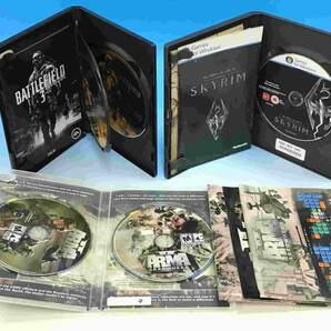 4本セット PCゲームソフト ARMA2 レインフォースメント 日本語マニュアル付き 英語版/バトルフィールド3/スカイリム Windows DVDの画像7