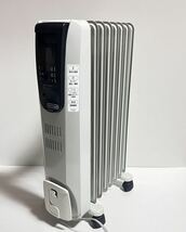 ★デロンギ De'Longhi KHD410812-BK デジタルラディアント オイルヒーター 8～10畳用 1200W 安全設計 ゼロ風暖房 ecoモード搭載　DeLonghi_画像1