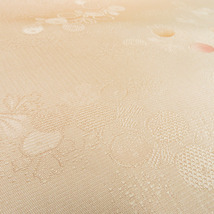 帯揚げ 正絹 ピンク系 コーラルピンク 実柄 地模様 絹100％ フォーマル 長さ172cm 新品_画像3