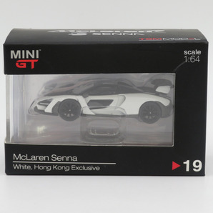 MINIGT 19 McLaren Senna White,Hong Kong Exclusive 1/64 模型 美品の画像8