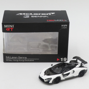 MINIGT 19 McLaren Senna White,Hong Kong Exclusive 1/64 模型 美品