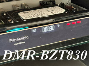 【3TB⇒8TB 新品SEAGATE製HDD換装済】★Panasonic DMR-BZT830 3番組同時録画★《新品リモコン付き》★