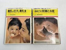 初めての妊娠とお産・離乳の仕方と離乳食　日本文芸社　2冊セット 【H70112】_画像1