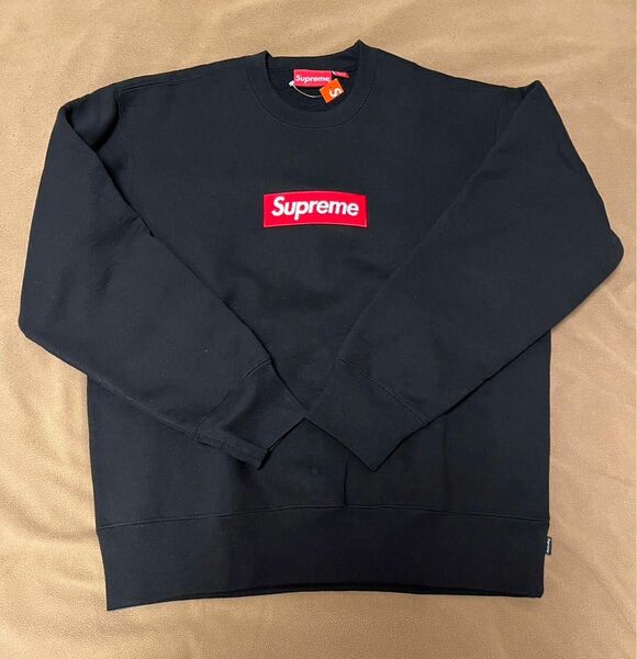 Supreme Box Logo Crewneck ブラック