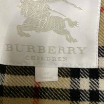 お得 美品 Burberry バーバリーチルドレン ダッフルコート ブルー 4Y 110cm コート ハイブランド 冬 ジャケット ジャンパー 子ども キッズ_画像6