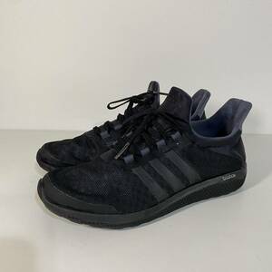 adidas アディダス climachill スニーカー メンズ シューズ　26cm US8 S78242 野外ランニング 数回使用　ブラック 