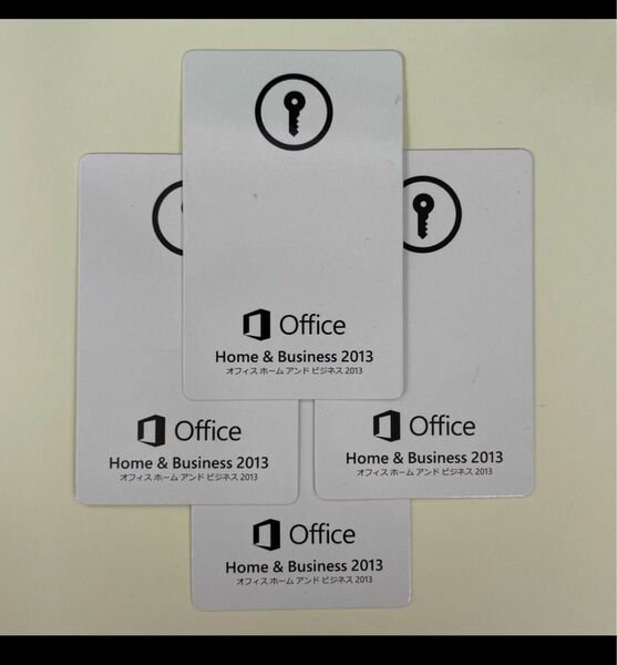 Microsoft Office Home and Business 2013 *(4枚)