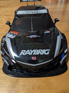 【未使用品】タミヤ 1/10ラジコン レイブリックNSX ブラックメタリックカラー　