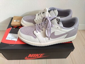 美品試着のみ NIKE AIR JORDAN 1 RETRO LOW OG ATMOSPHERE GREY ナイキ エア ジョーダン 1 アトモス グレー CZ0790 101 28CM US10