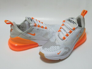 NIKE WMNS AIR MAX 270 SE белый orange 24cm Nike air max 270 камуфляж утка FJ5450-100