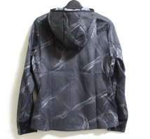 adidas OWN THE RUN GRAPHIC JACKET 黒 ブラック S アディダス ランニング ジャケット ウィンドブレーカー 撥水 DW5960_画像8