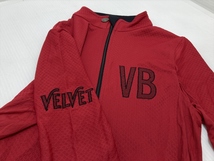 ★★ヴェロビチ VELOBICI VB VELVET PRO-VR1 サイクルジャージ 半袖 赤系 1サイズ サイクルウェア_画像3