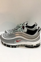 代官山)NIKE DM0028-002 AIR MAX 97 OG エアマックス タリックシルバー/ユニバーシティーレッド スニーカー 27cm_画像4