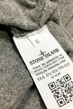 代官山)STONE ISLAND ストーンアイランド 国内正規 6815535B5 ニット パイルパーカー グレー サイズS_画像6