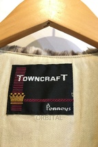 二子玉) TOWNCRAFT × BEAMS タウンクラフト × ビームス 別注 フェイクファーロングジレ レオパード 定価￥25,920-_画像6