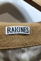 経堂) ラキネス RAKINES 23AW ノーカラージャケット パンツ セットアップ ウール ナイロン ベージュ サイズ2_画像5