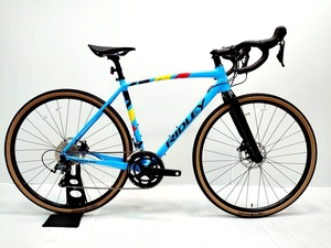 VV unused lidore-RIDLEY KANZO A TIAGRA 2022 year about model aluminium gravel road bike S size 2×10 speed Belgium blue 