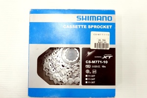 ★★[未使用] シマノ SHIMANO DEORE XT スプロケット CS-M771-10 11-32T 10速