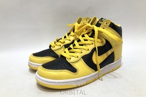 経堂)NIKE ナイキ 90s DUNK HIGH LE 初期復刻 630335-071 ダンクハイ アイオワスニーカー 25.5cm ※生地剥がれ少々