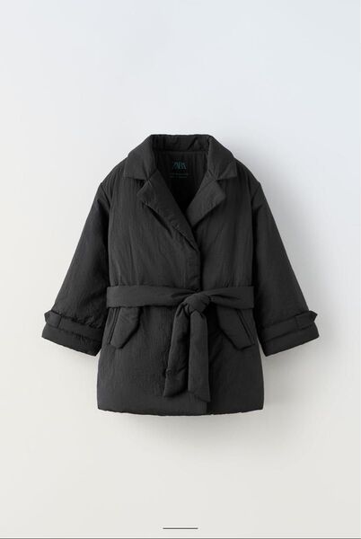 ZARA パフ トレンチコート