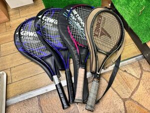 ○EW8493 kawasaki PRoKENNIX SA3000 テニスラケットセット○