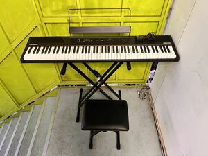 ○F8085 Alesis RECITAL レシタル　電子ピアノ キーボード○